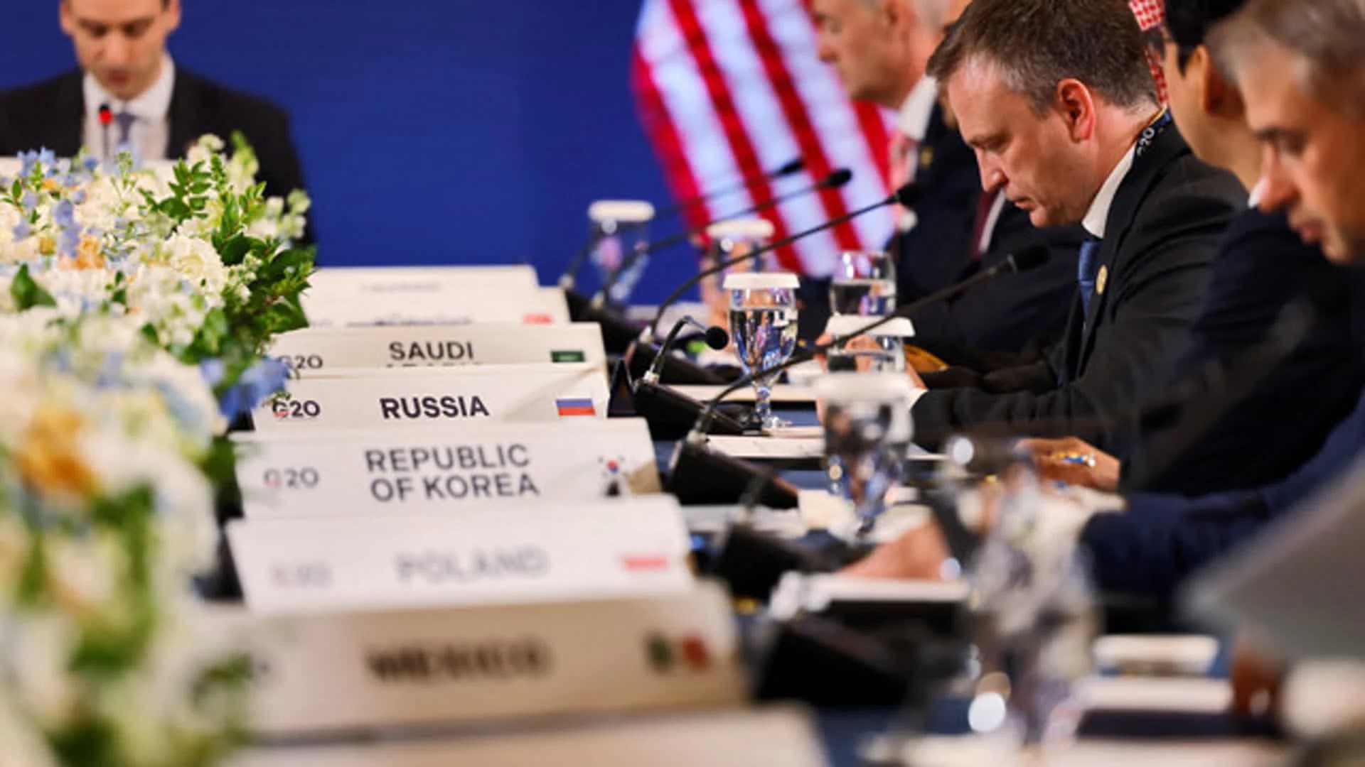 Делегати по време на G20 Innovation Ministerial в Chapel Hill, Северна Каролина, 1–2 септември 2026 г.